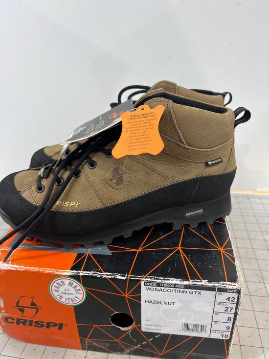 Crispi Men\'s Monaco GTX Mid Hiking Boots - Hazelnut Sz. 9 New main image 4
